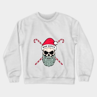 Christmas Snowboarding Santa T-shirts & Gifts Crewneck Sweatshirt